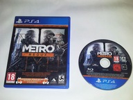 Metro Redux -- 2 gry + DLC -- Wszystko na płycie -- PS4 -- PL napisy