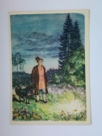 Bajka Piotra Jerszowa - Konik Garbusek - pocztówka z 1958 r