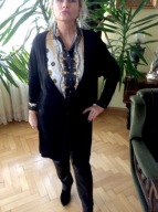 Sweter Hexeline i wieszak deni cler