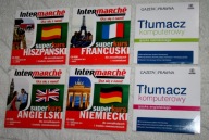 KURSY JĘZYKOWE 4 JĘZYKI + TŁUMACZ KOMPUTEROWY 6 CD