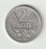 PRL 2 zlote 1960 stan z obiegu
