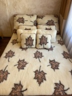 Komplet 100% wełna owcza Merino (155x200cm)