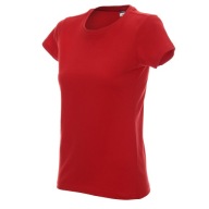 Koszulka damska T-shirt 170g100% Bawełna 22160 CZERWONA Promostars r. XL