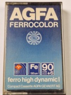 AGFA FERROCOLOR 90+6 Kaseta magnetofonowa
