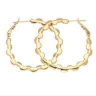 63104 KOLCZYKI 18K POZŁACANE 40/2 MM złote koła