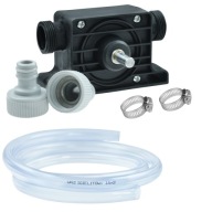 POMPKA NA WIERTARKĘ DO WODY PALIWA OLEJU 3/4" + WĄŻ 4 M
