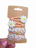 Spinki do włosów kwiatki 4 szt.