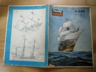 Mały Modelarz (1989) - 01-02/1989 - Żaglowiec Mayflower