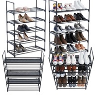 SZAFKA NA BUTY GLOBAL SERVICE 26 X 89 X 60 CM CZARNY , PÓŁKA NA BUTY