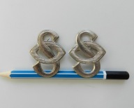 EMBLEMATY SZKOŁA OFICERSKA ORYGINALNE OZNAKI na NARAMIENNIKI LWP lata 50-te