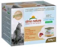 Almo Nature light meal tuńczyk i krewetki 4x50g