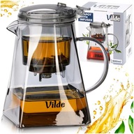 Zaparzacz DZBANEK Z ZAPARZACZEM przelewowy do parzenia herbaty ziół 880 ml