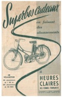 MOTOROWER ZEGAREK REKLAMA FRANCJA