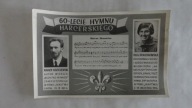 HARCERSTWO HUFIEC KRAKOW GRZEGORZKI 60 LECIE HYMNU WYM 13,5X9 CM 57240