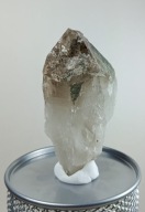 Kwarc dymny, Epidot - Strzegom, kryształ 137g