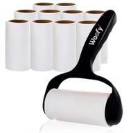 ROLKA WAŁEK DO CZYSZCZENIA UBRAŃ Z SIERŚCI WŁOSÓW 15 ROLEK 900x ARKUSZY