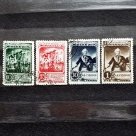 ZSRR Mi. Nr. 806-809 1941r. Suworow-150-ta rocznica bitwy pod Izmaił