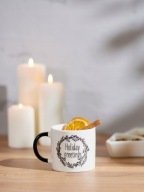 2X KUBEK STYLOWY BIAŁY 285 ml SUPER PREZENT 2 SZTUKI SINSAY