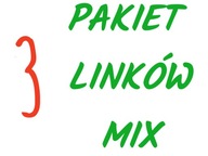 Pakiet 3 linki mix - Super mocne linkowanie SEO