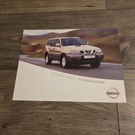 Nissan samochody terenowe X-Trail Pickup Patrol GR Terrano j.Polski