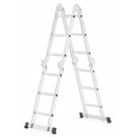 Drabina aluminiowa przegubowa składana wielofunkcyjna 4x3 HIGHER Budowlanka