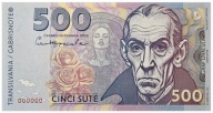 *KP* 500 Drakuli - Hrabia Drakula - Transylwania (seria 000000) - M. Gabris
