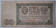 Banknot PRL 2 zł 1948 rok SERIA: CK