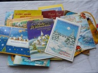 ZESTAW 20 POCZTÓWEK I KARNETÓW ŚWIĄTECZNYCH I OKOLICZNOŚCIOWYCH