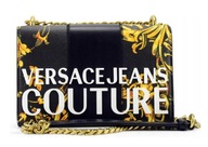 Torebka Versace Jeans Couture,czarna listonoszka