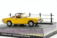 TRIUMPH STAG DIAMONDS ARE FOREVER BOND 007 1/43 Universal Hobbies