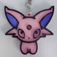 Brelok espeon z anime Pokemon druk 3D