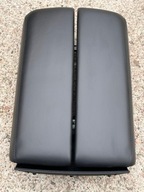 Audi A8 D5 2017 - 2025 podłokietnik tunelu czarny skórzany czarna nić