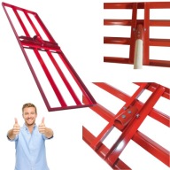 NIWELATOR RĘCZNY TERENU DO TRAWNIKA MOCNY METALOWY GRABIE DO OGRODU