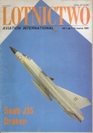 Lotnictwo aviation international 5/1993 Saab J35 Draken