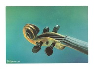 Pocztówka - Gryf i ślimak, czyli Skrzypce w prezencie