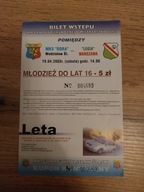 Odra Wodzisław Śląski - Legia Warszawa , 2003 rok