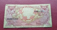 10 RUPII INDONEZJA 1959 st.-3