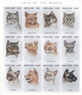 Sierra Leone 1996 ** cena 14,50 zł kat.12€ - koty