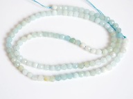 Naturalny AMAZONIT gradient kulka fasetowana kulki kule 3,5mm sznur