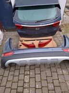 KIA SPORTAGE IV 4 15-18 KOMPLETNY TYŁ ZDERZAK KLAPA GT-LINE D7 SZARY