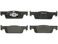 Delphi LP2479 Zestaw klocków hamulcowych PRZÓD RENAULT CLIO IV
