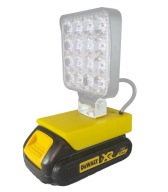ADAPTER MOCOWANIE do HALOGENU LED do akumulatora baterii DEWALT XR 18V