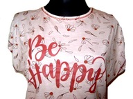 Elegancka zwiewna piżamka LEJBA szorty r. XXL