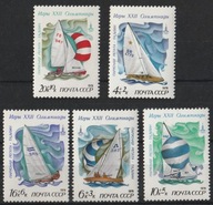 ROSJA ZSRR - ŻAGLÓWKI - XXII OLIMPIADA - 1978 - CZYSTE **