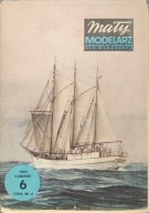 Mały Modelarz 6/1984 statek Zawisza Czarny