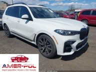 BMW X7 XDrive40i 2022, 3.0L R6 335KM, auto odpala i jezdzi, od ubezpieczal