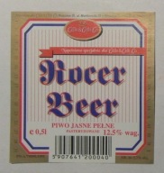 STARA ETYKIETA PIWO ROCER BROWAR LWÓWEK ŚLĄSKI DLA CELLO & CELLI WODZISŁAW