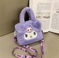Torebka Pluszowa Kuromi Sanrio Dziecięca Dziewczęca