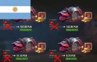 Konto WOT / World of Tanks – region Argentyna – działa na EU [NOWE PACZKI!]