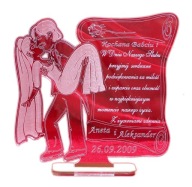 PODZIĘKOWANIA GRAWEROWANE DLA BABCI ŚLUB HIT